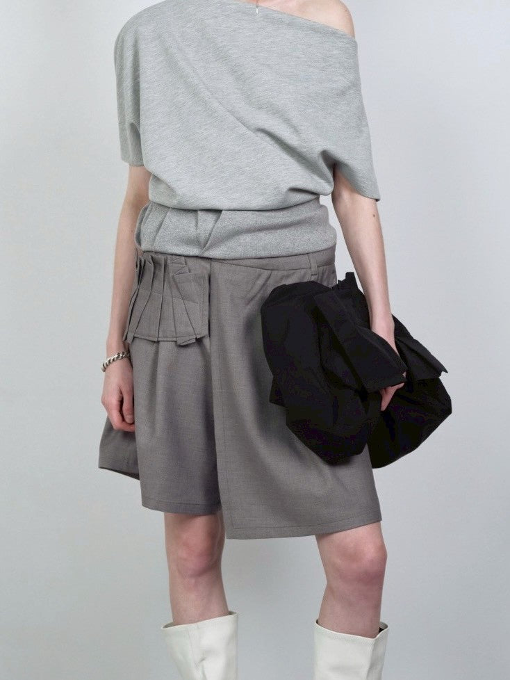 【NACHE】FOLDED POUCH SHOULDER BAG (UNISEX)