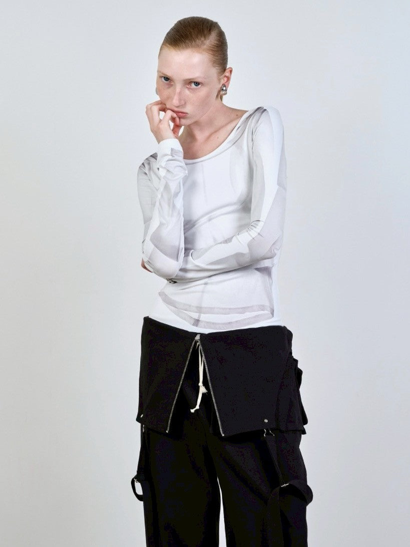 【NACHE】X-RAY PRINTED LONG SLEEVE