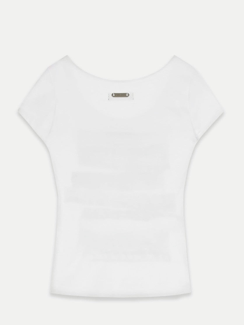 【NACHE】COLLAGE LOGO PRINTED T-SHIRT