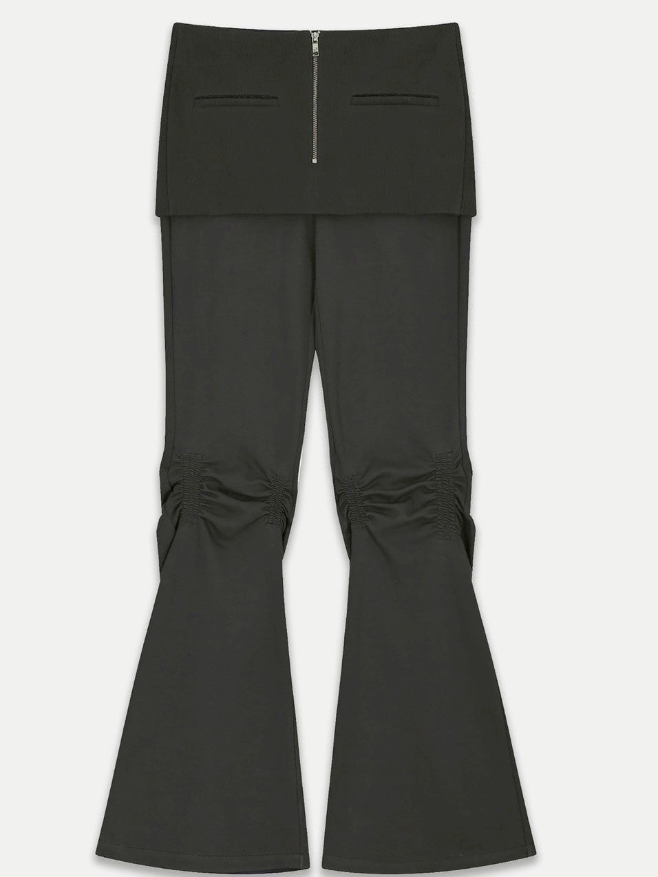 【NACHE】EXPOSURE ZIP SWEAT SKIRT PANTS