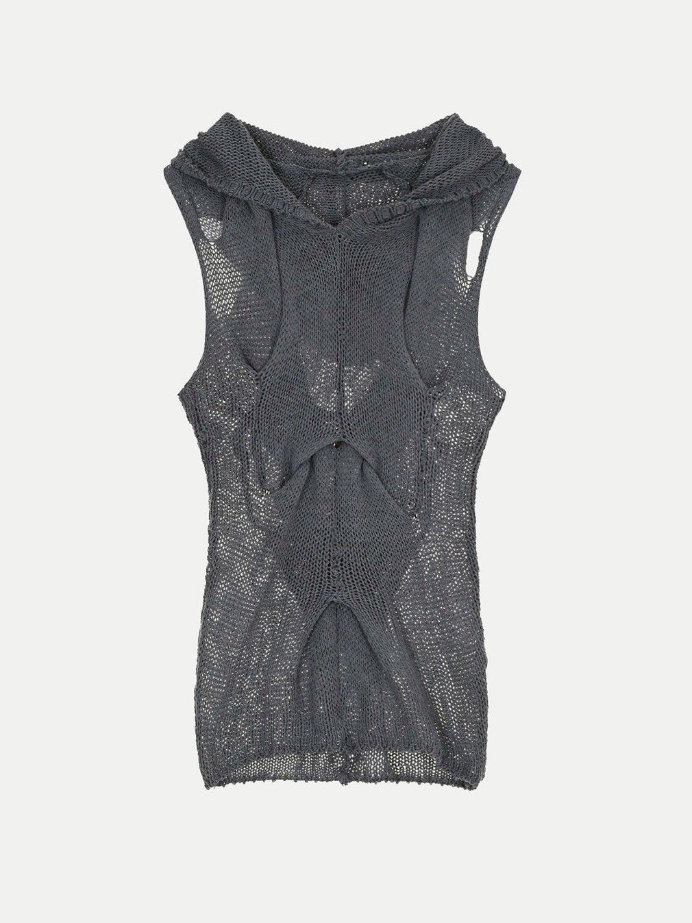 【NACHE】OUT IN KNITTED SLEEVELESS