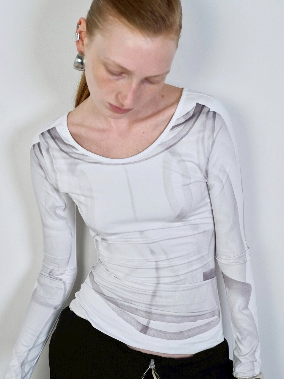【NACHE】X-RAY PRINTED LONG SLEEVE