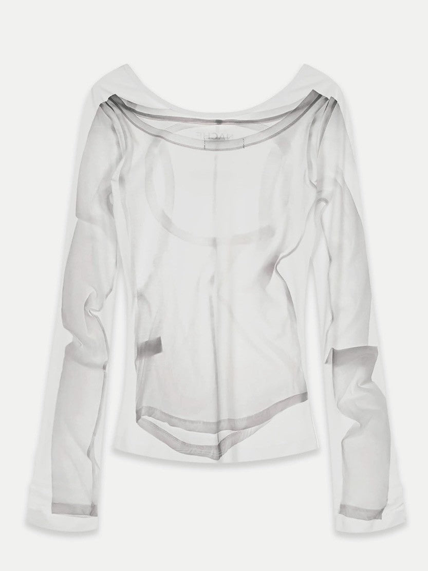 【NACHE】X-RAY PRINTED LONG SLEEVE