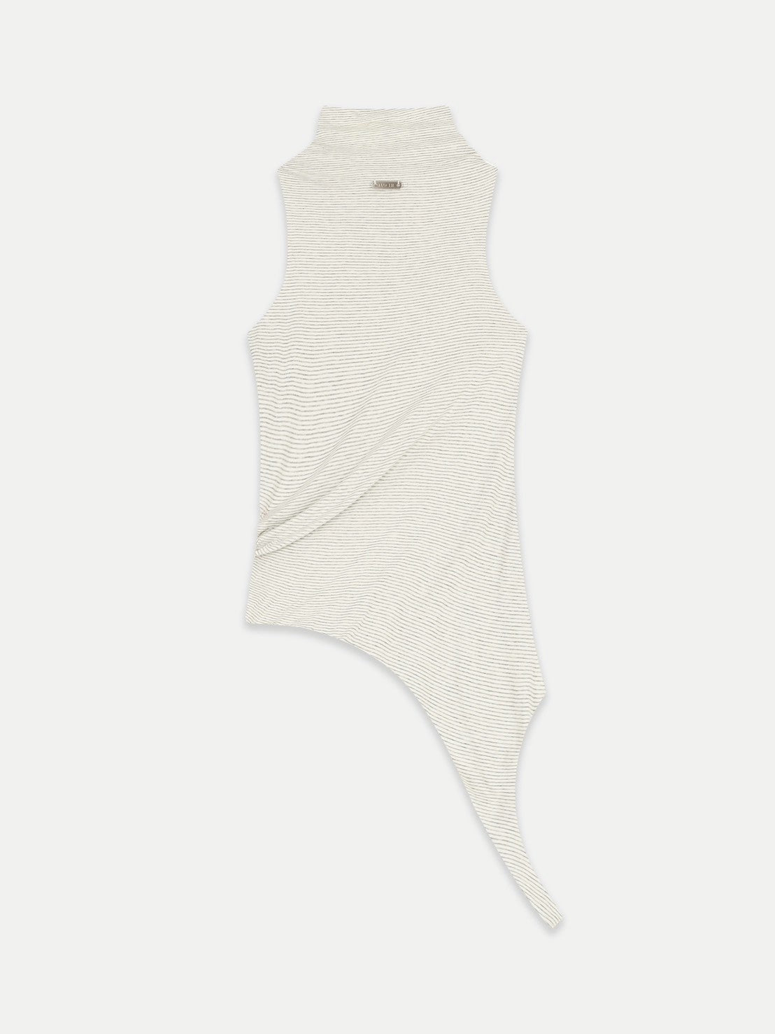 【NACHE】ASYMMETRIC DRAPING SLEEVELESS