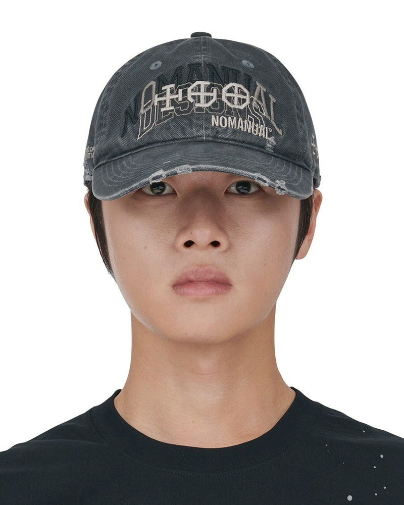【NOMANUAL】LAYERED GRAPHIC BALL CAP