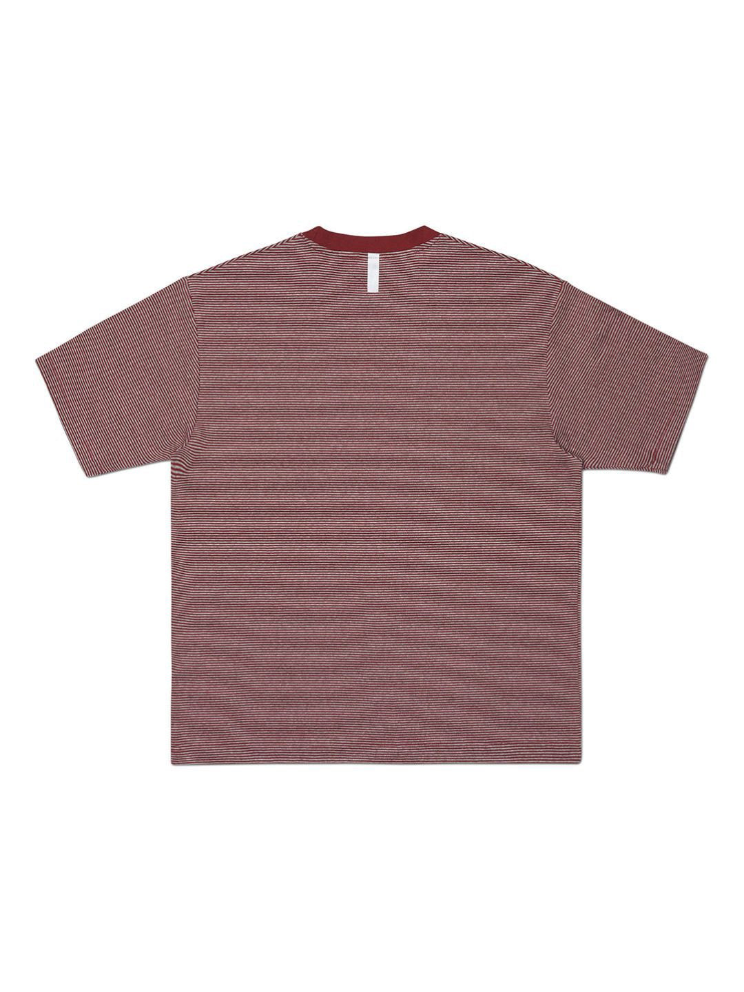【NOMANUAL】FINE STRIPE T-SHIRT
