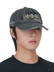 【NOMANUAL】LAYERED GRAPHIC BALL CAP