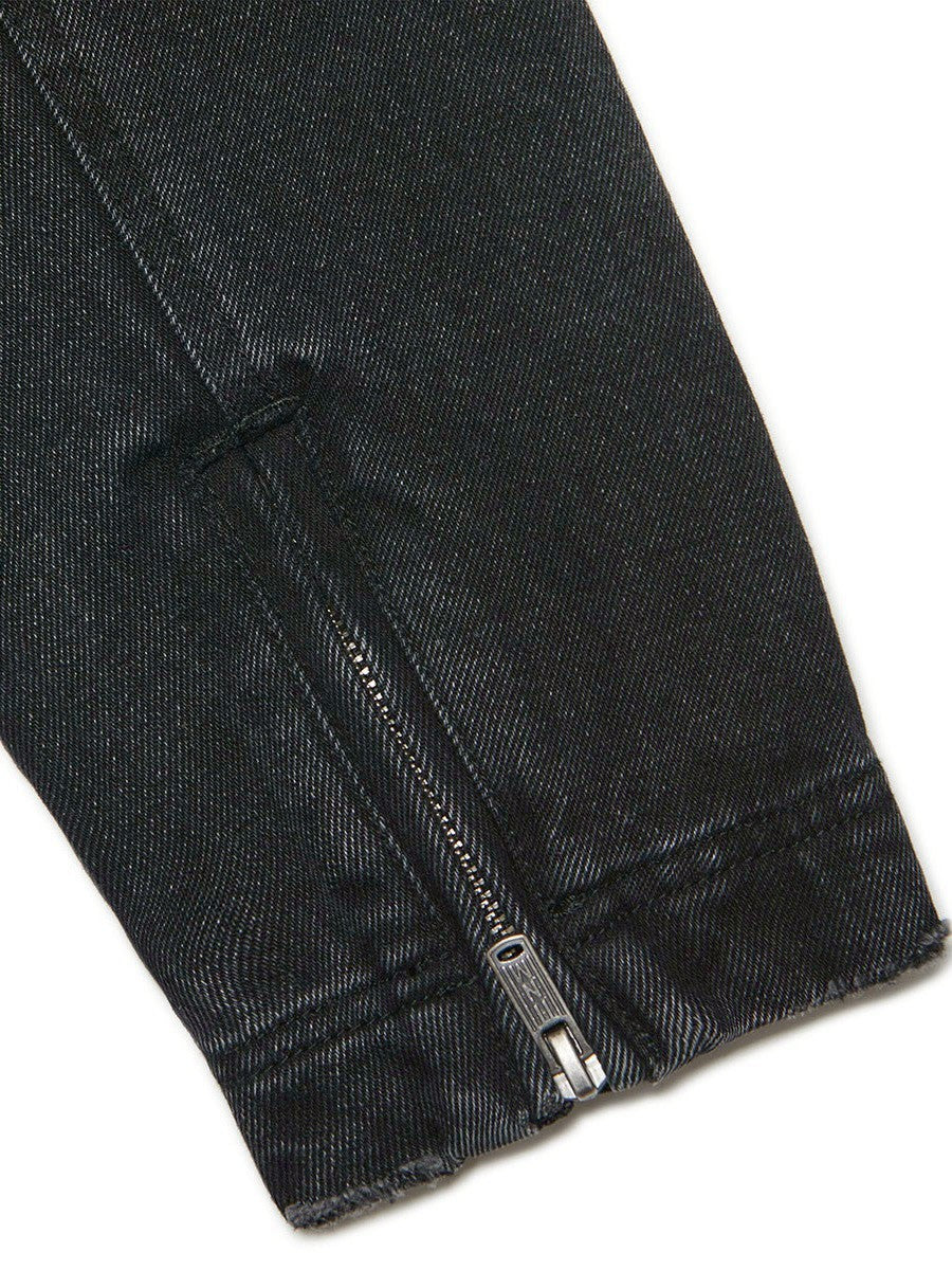 【NOMANUAL】WASHED DENIM RIDER JACKET