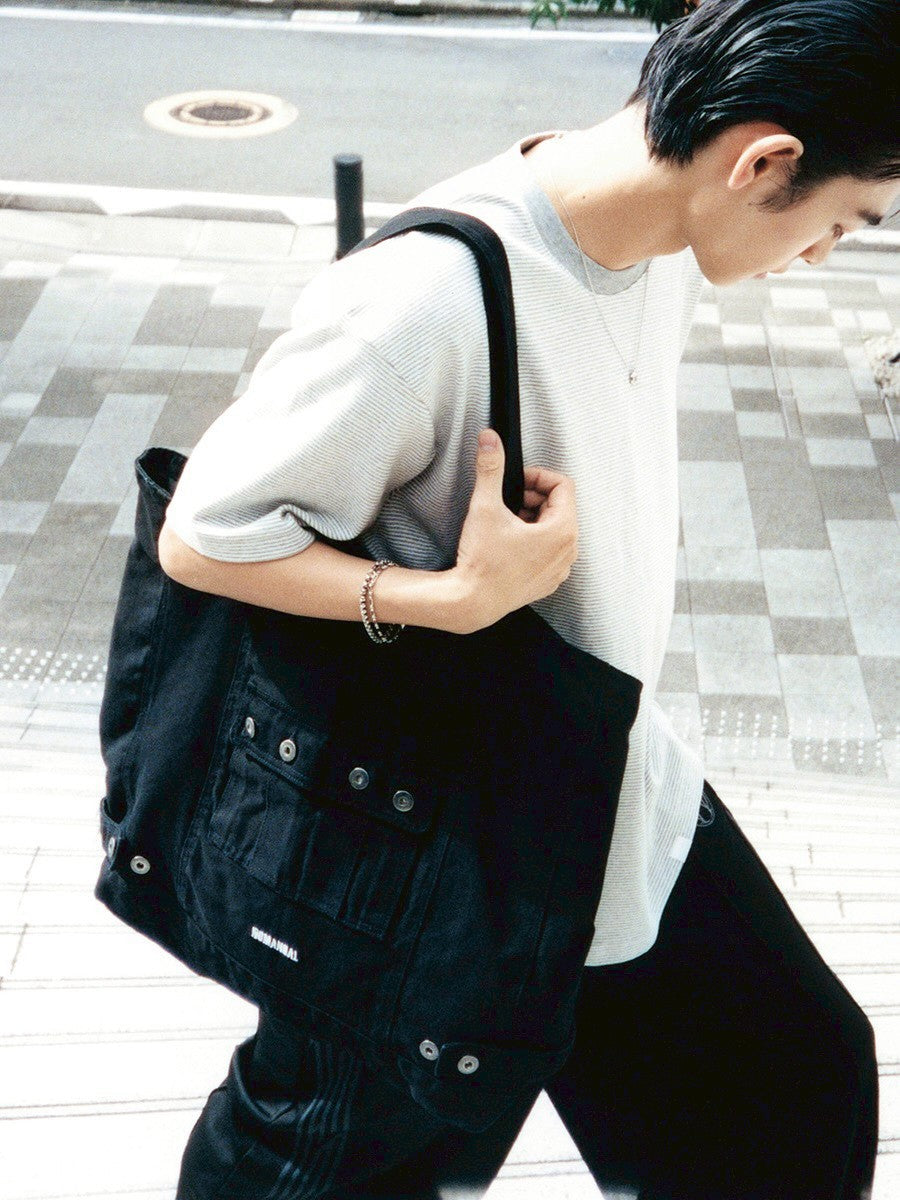 【NOMANUAL】4R POCKET TOTE BAG