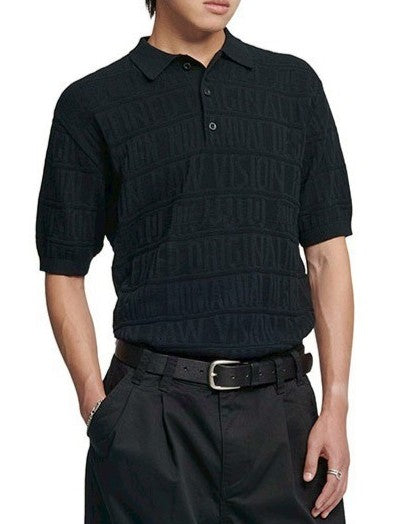 【NOMANUAL】M.F JACQUARD POLO SHIRT