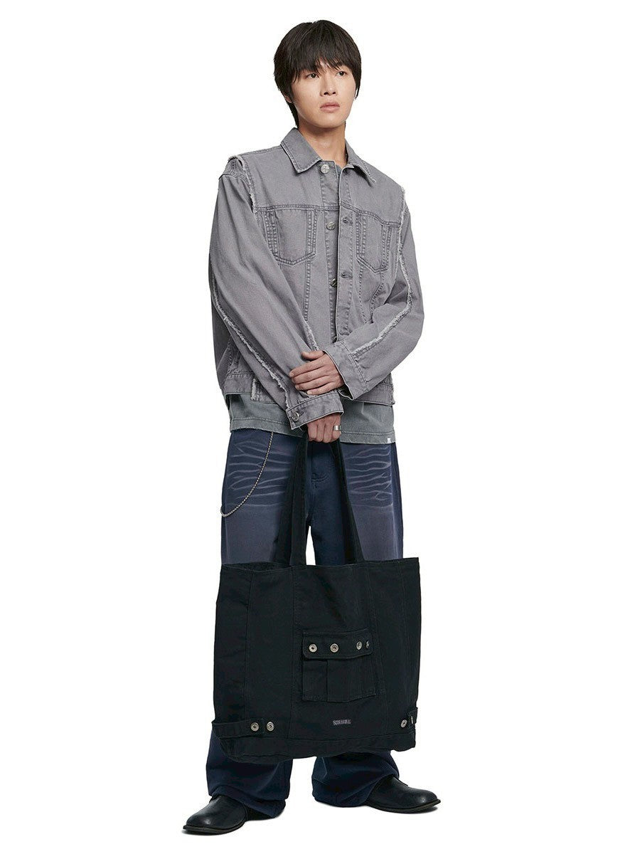 【NOMANUAL】4R POCKET TOTE BAG