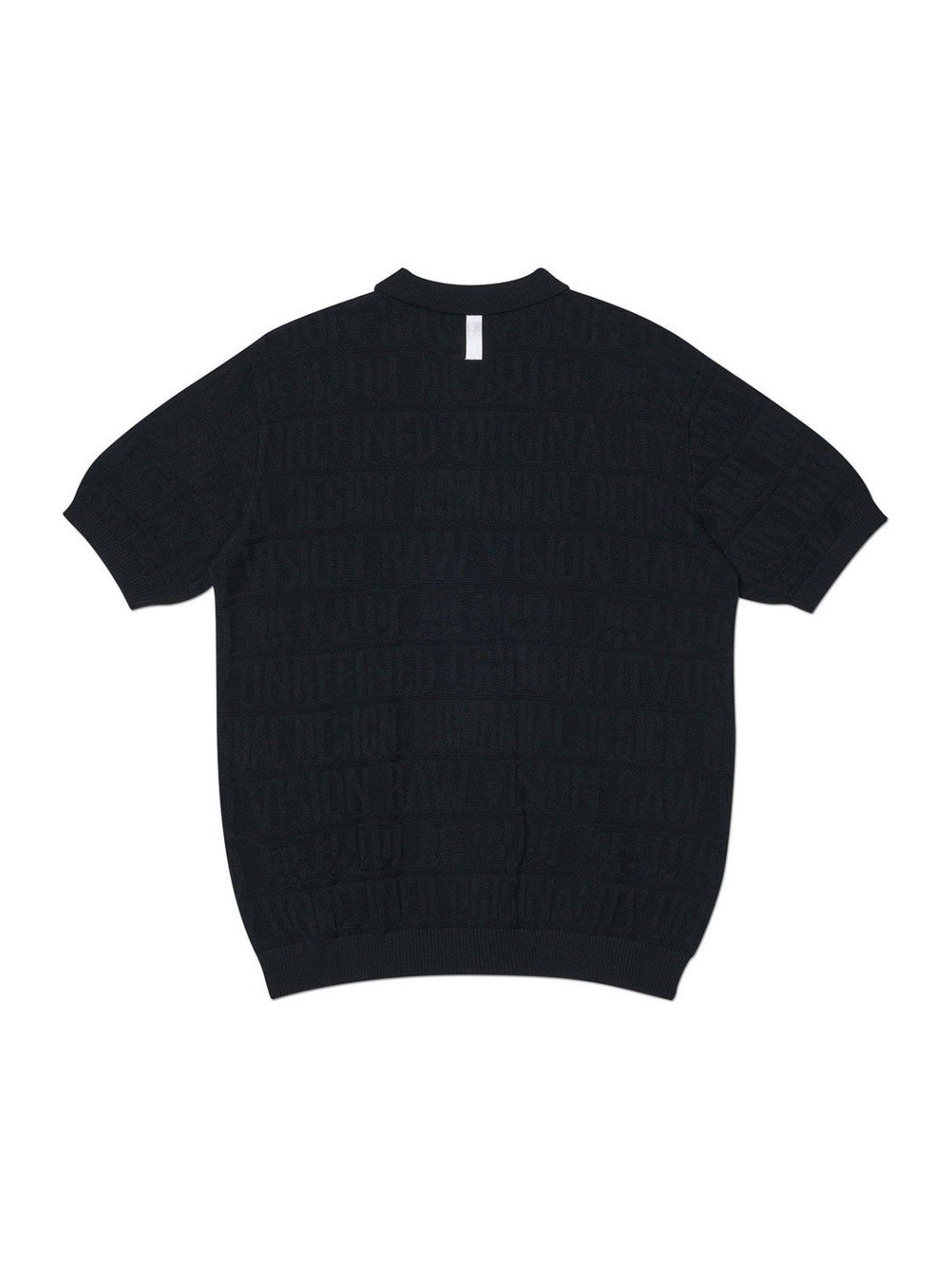 【NOMANUAL】M.F JACQUARD POLO SHIRT