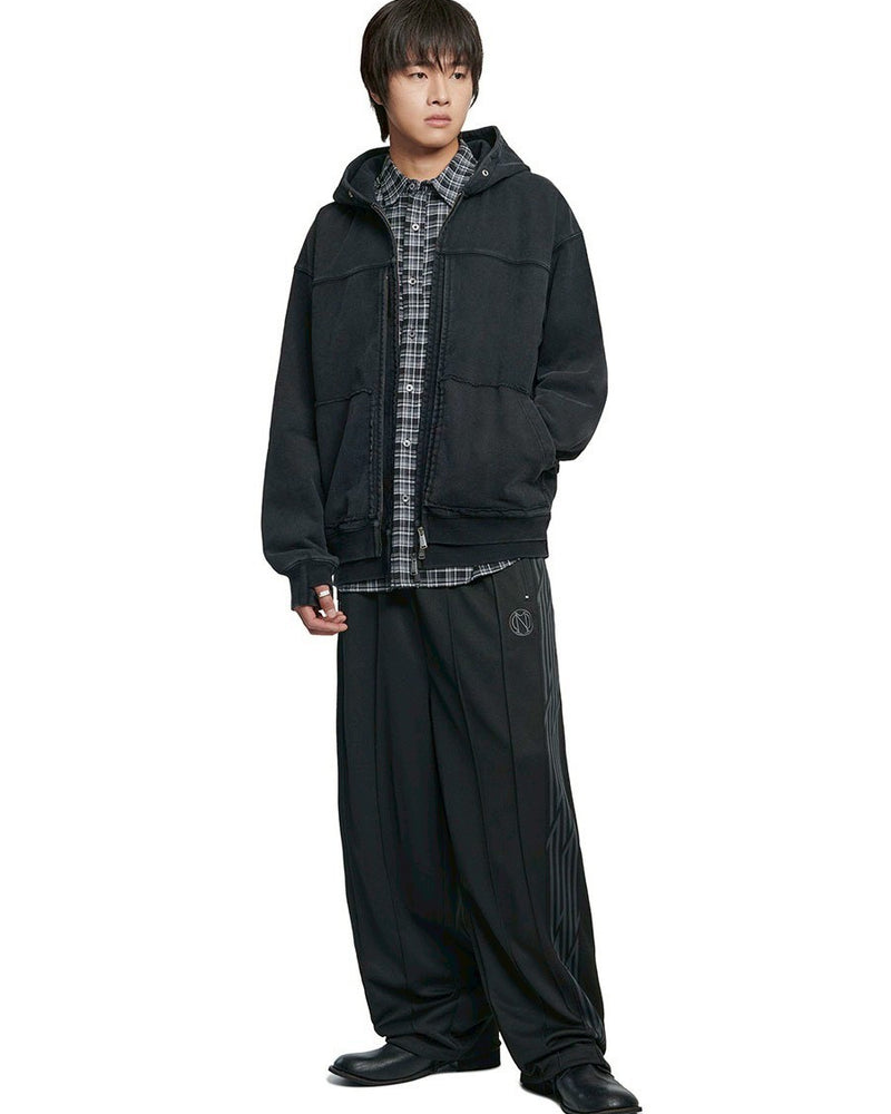 【NOMANUAL】R.P LAYER HOODED ZIP-UP