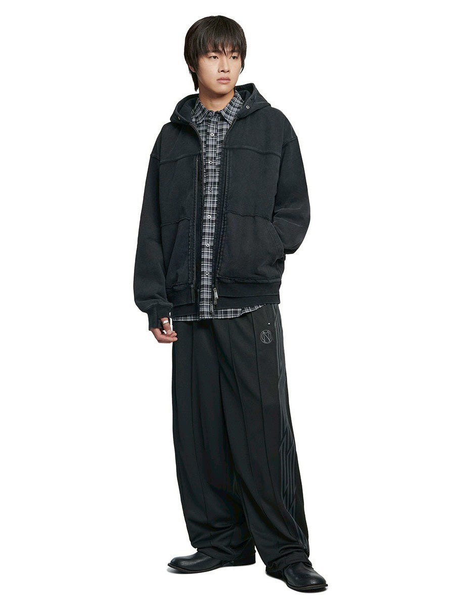 【NOMANUAL】R.P LAYER HOODED ZIP-UP