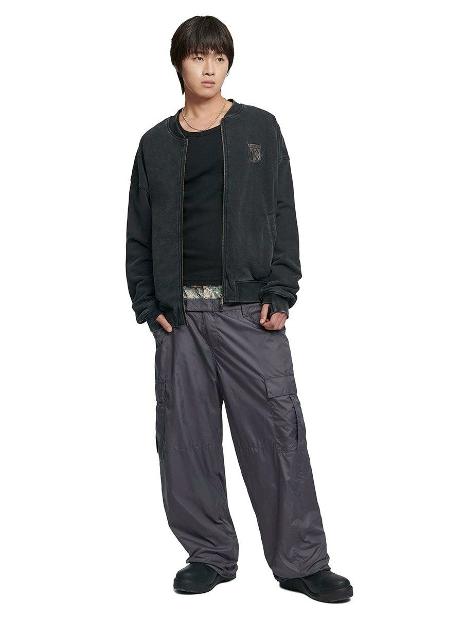 【NOMANUAL】EMBLEM SWEAT ZIP-UP