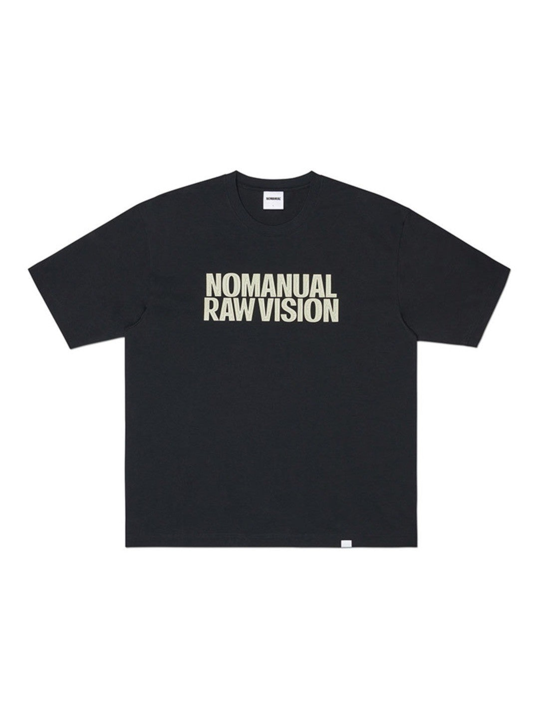 【NOMANUAL】ROUGH TEXTURE PRINT T-SHIRT