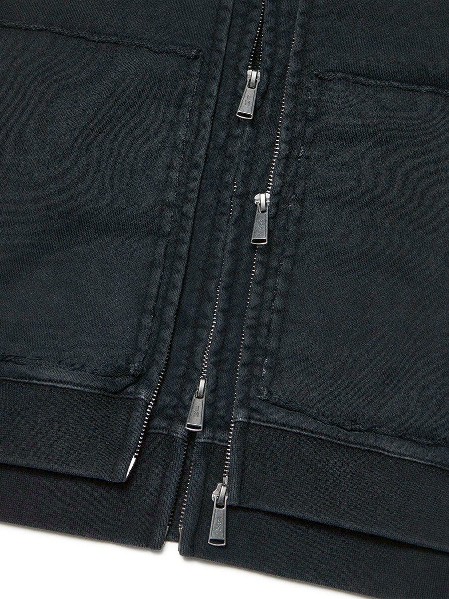 【NOMANUAL】R.P LAYER HOODED ZIP-UP