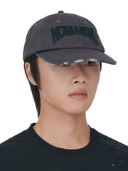 【NOMANUAL】N.P DAMAGED BALL CAP