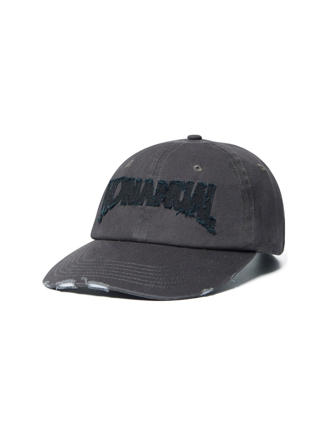 【NOMANUAL】N.P DAMAGED BALL CAP