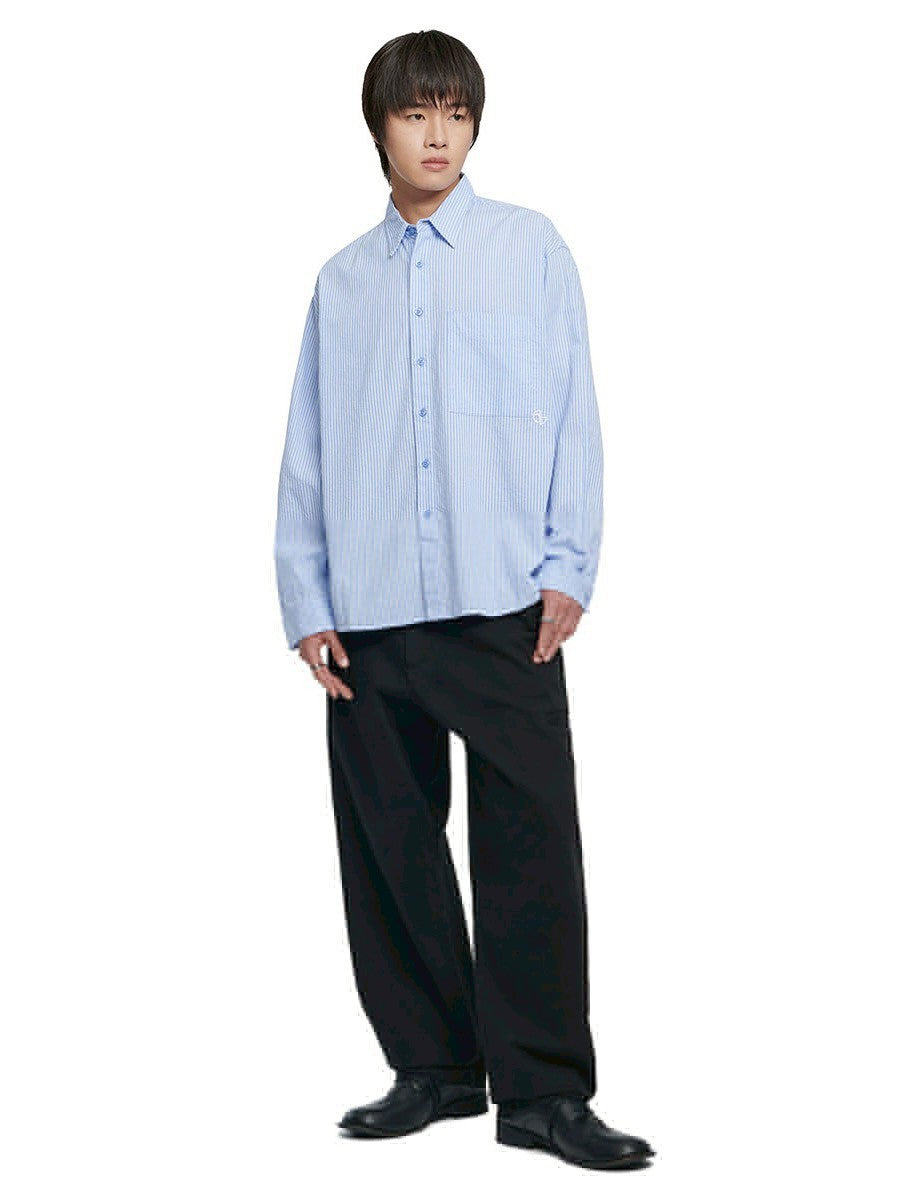 【NOMANUAL】STRIPED SHIRT