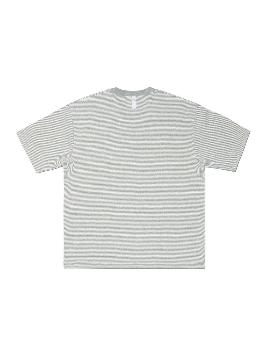 【NOMANUAL】FINE STRIPE T-SHIRT