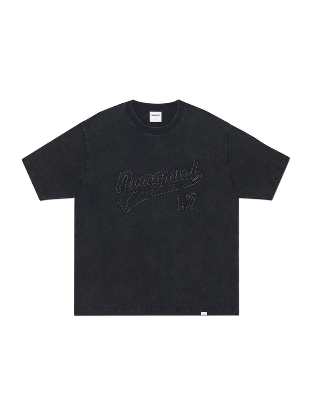 【NOMANUAL】APPLIQUE T-SHIRT