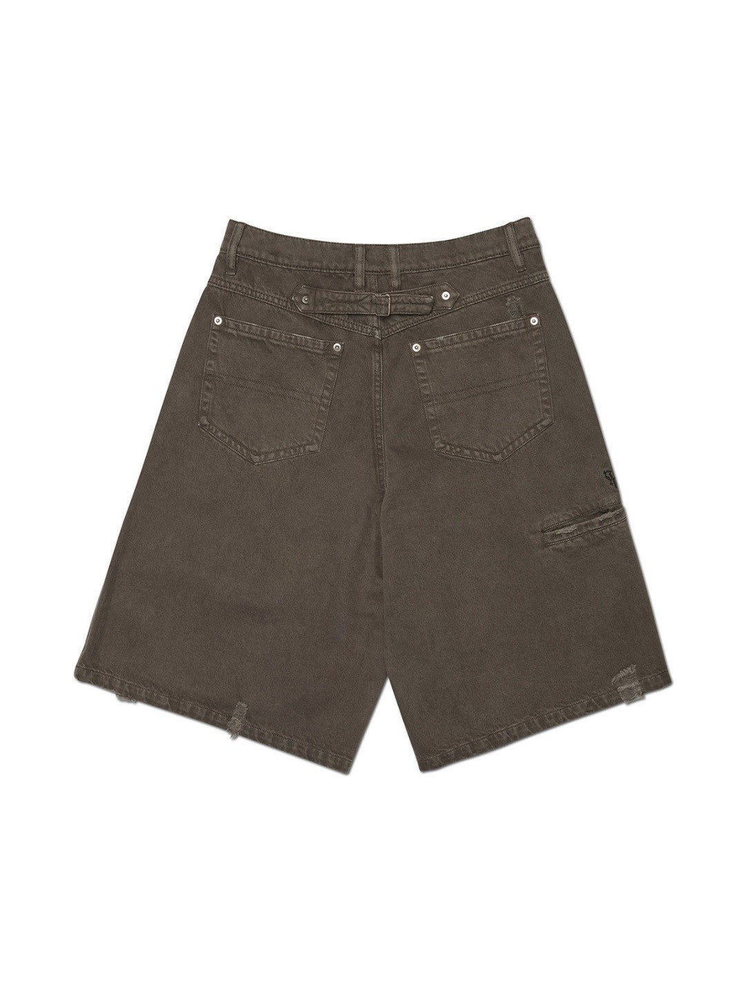 【NOMANUAL】CINCH BACK BERMUDA SHORTS