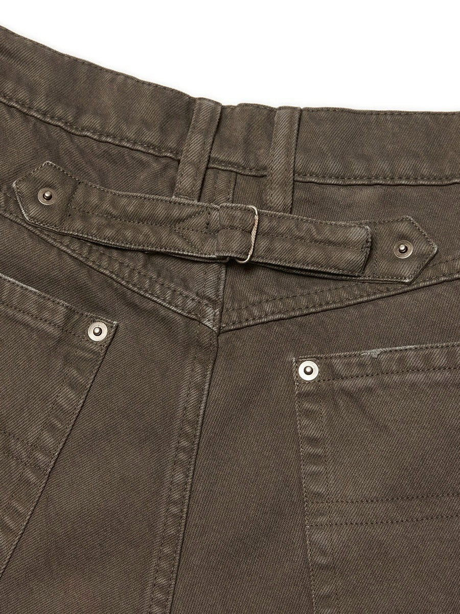 【NOMANUAL】CINCH BACK BERMUDA SHORTS