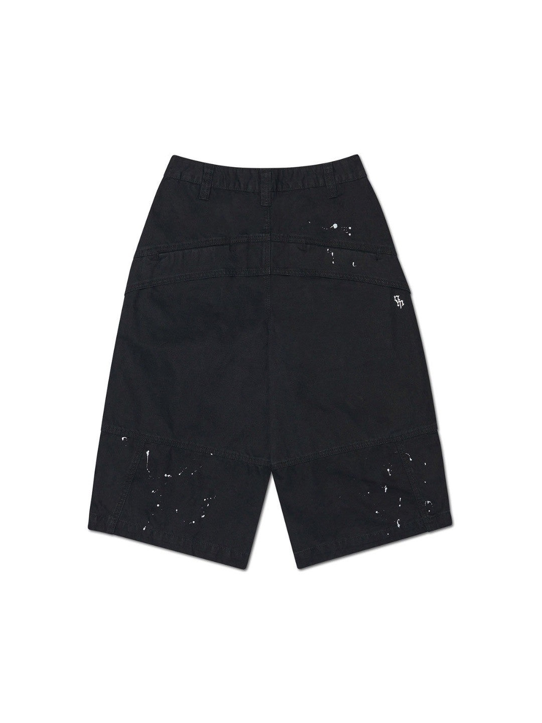 【NOMANUAL】PAINTED DOUBLE KNEE SHORTS