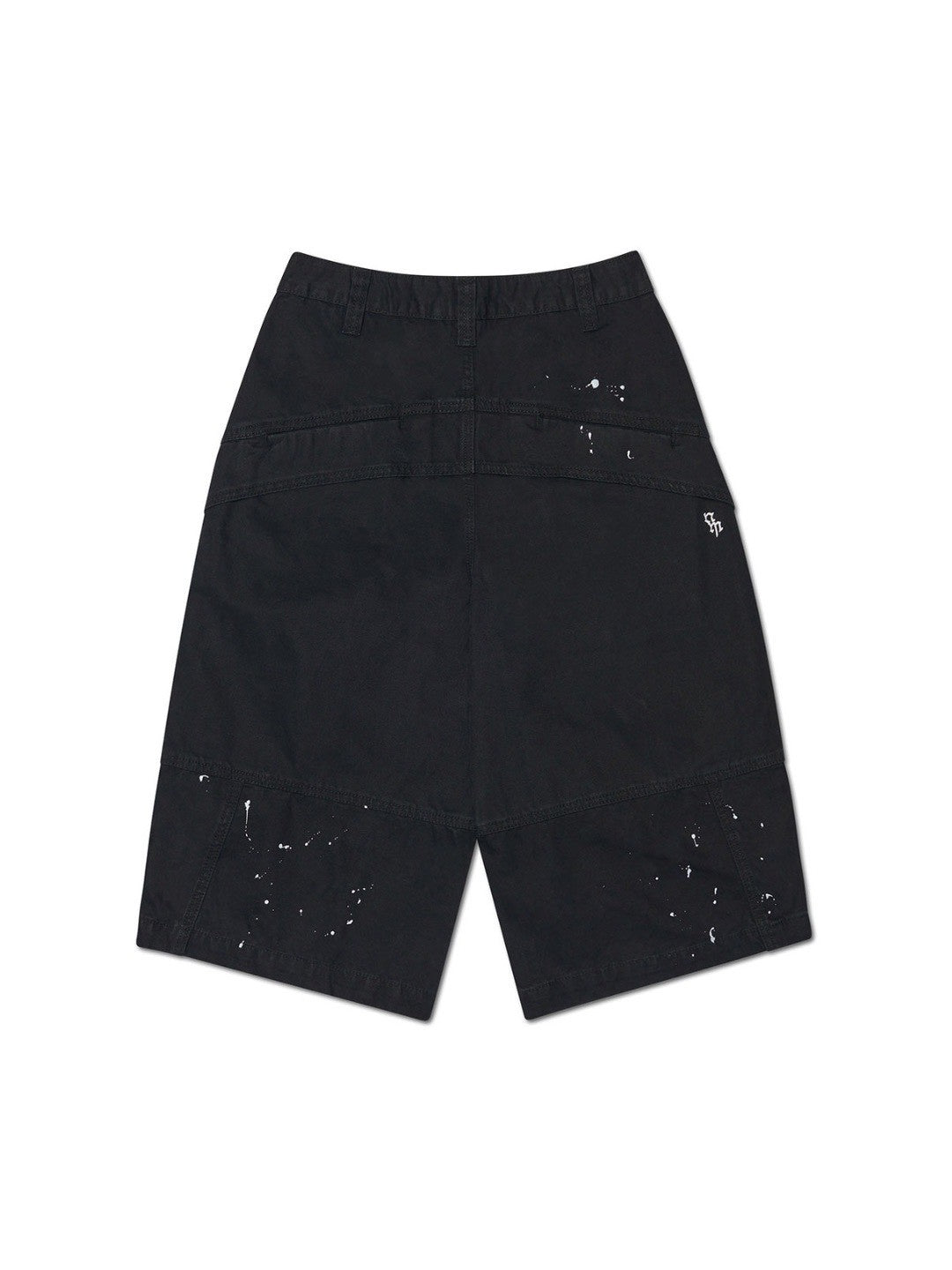 【NOMANUAL】PAINTED DOUBLE KNEE SHORTS