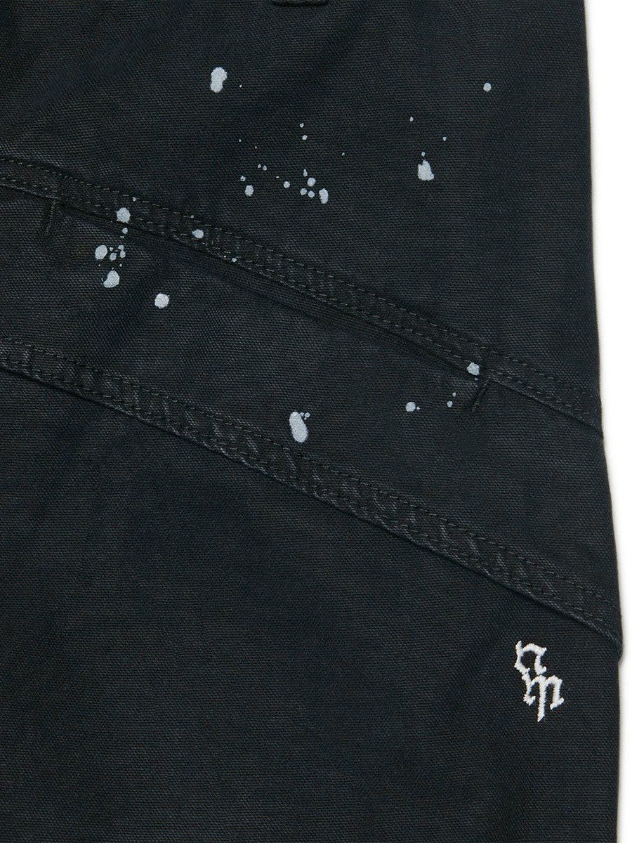 【NOMANUAL】PAINTED DOUBLE KNEE SHORTS