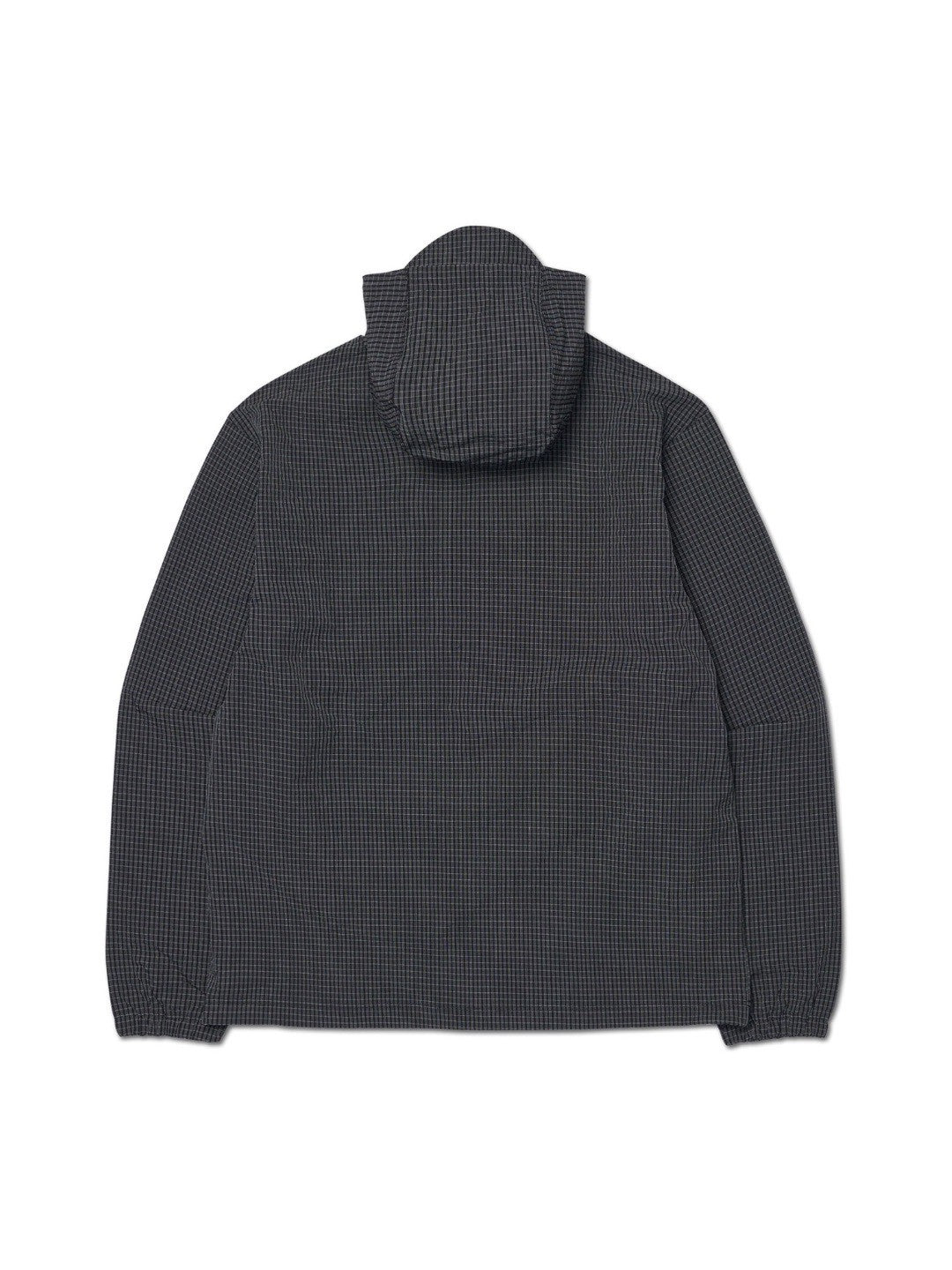 【NOMANUAL】HOODED CHECK WIND JACKET