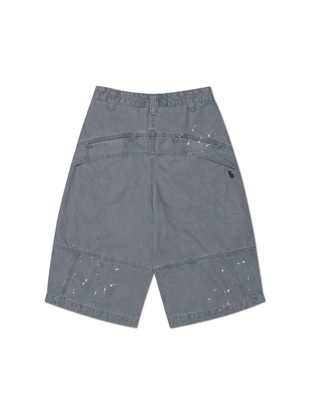 【NOMANUAL】PAINTED DOUBLE KNEE SHORTS