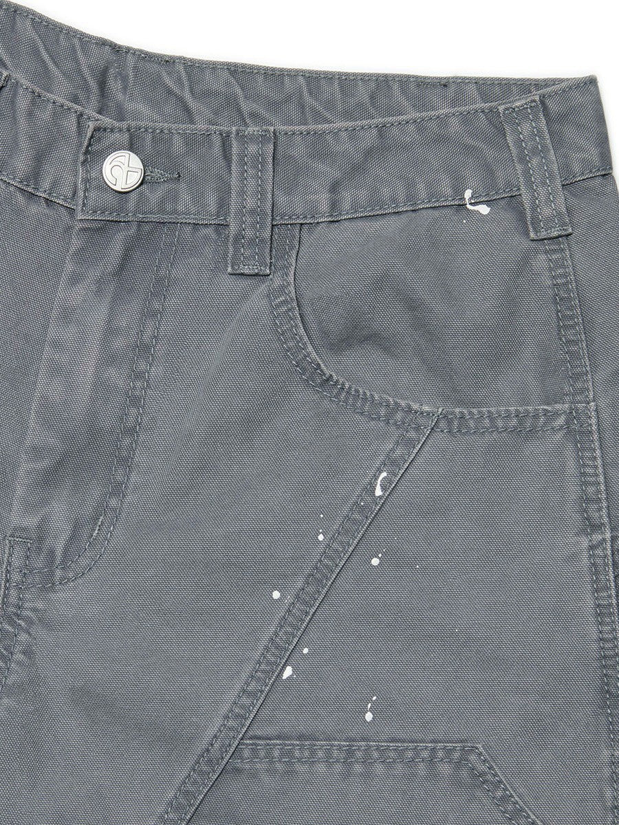 【NOMANUAL】PAINTED DOUBLE KNEE SHORTS