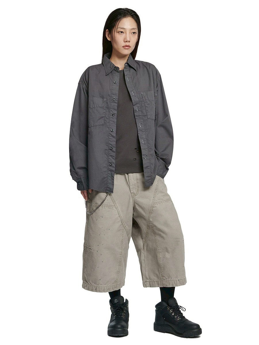 【NOMANUAL】OVERDYED SHIRT