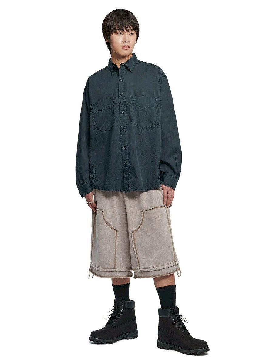 【NOMANUAL】OVERDYED SHIRT