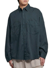 【NOMANUAL】OVERDYED SHIRT