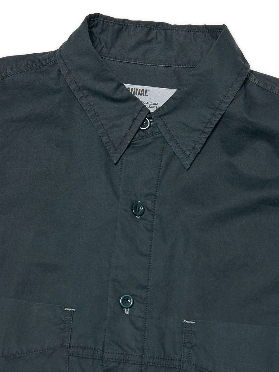 【NOMANUAL】OVERDYED SHIRT