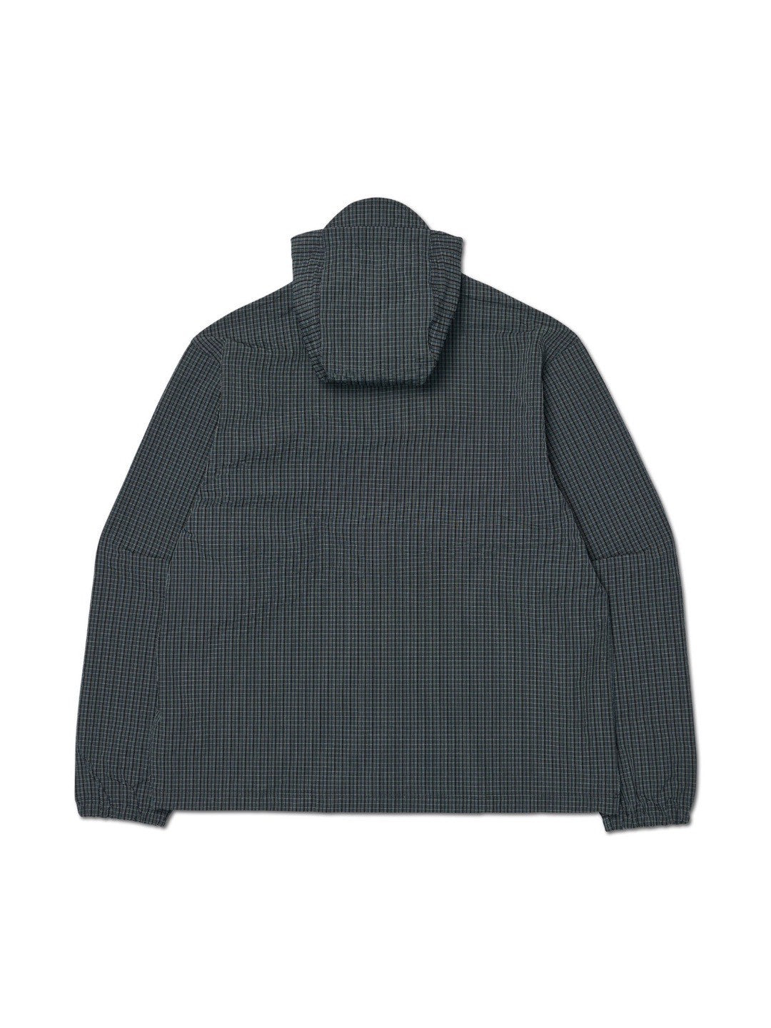 【NOMANUAL】HOODED CHECK WIND JACKET