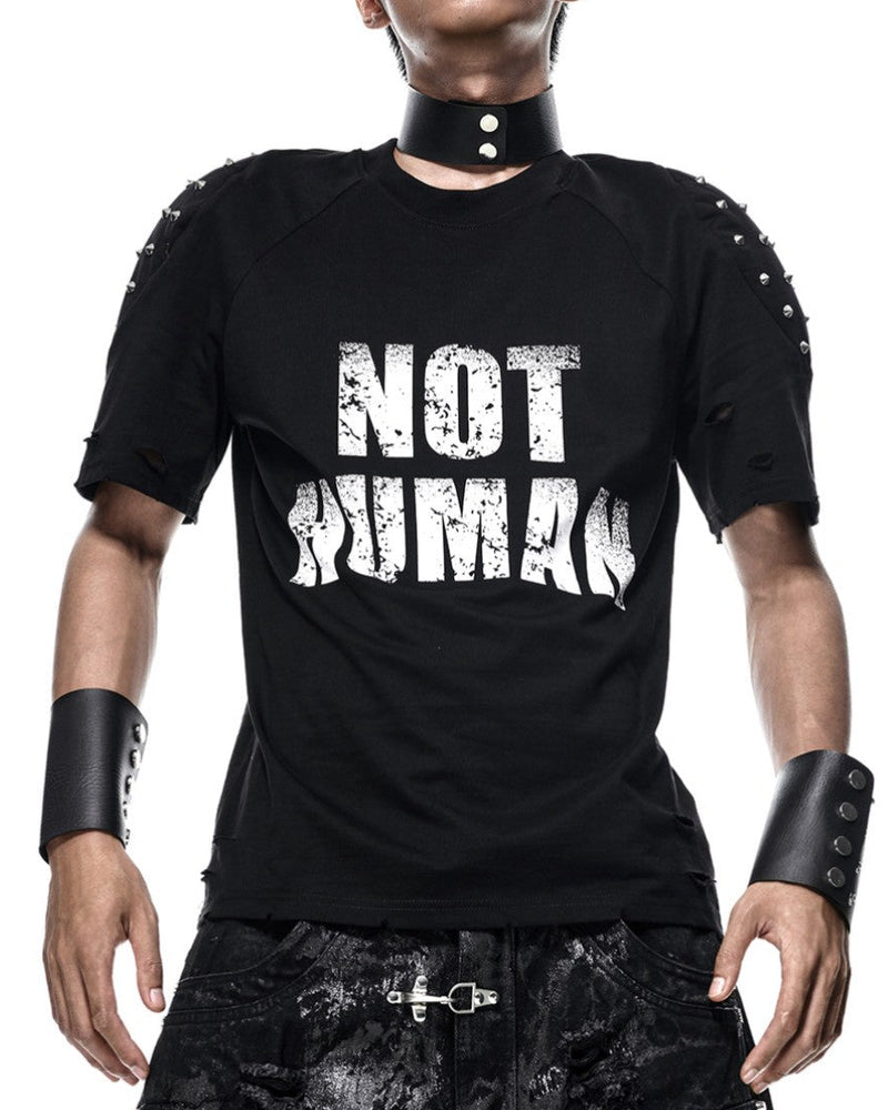 【RICH】Not Human Bulk T-shirt