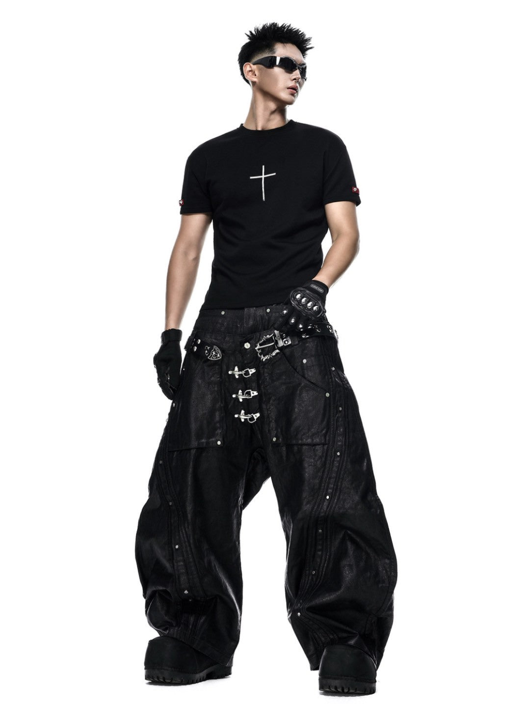 【RICH】Drknss Club Cross T-shirt