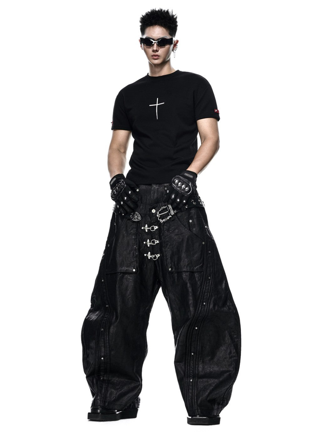 【RICH】Drknss Club Cross T-shirt