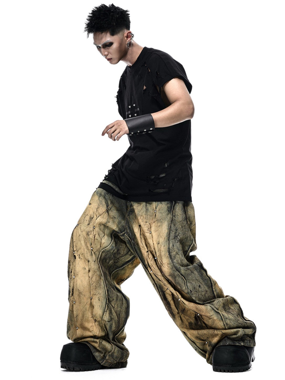【RICH】Ripped T Tanktop