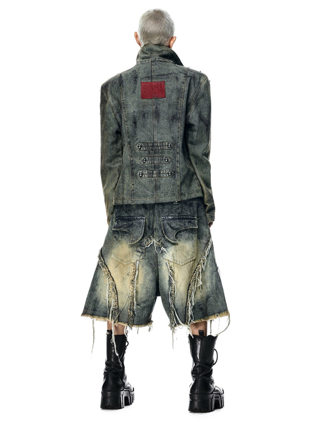 【RICH】VAMP DIRT WASHED SHORT