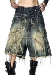 【RICH】VAMP DIRT WASHED SHORT