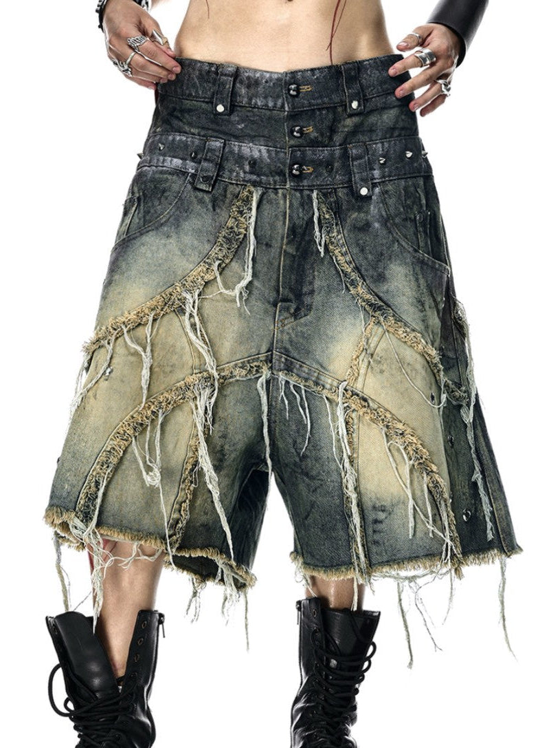 【RICH】VAMP DIRT WASHED SHORT
