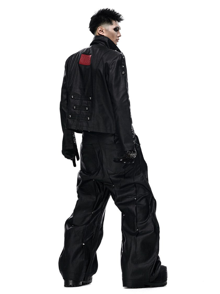 【RICH】NAPOLEON WAXED DENIM JACKET