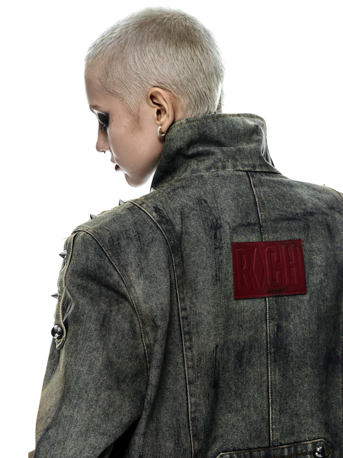 【RICH】NAPOLEON DIRT WASHED DENIM JACKET