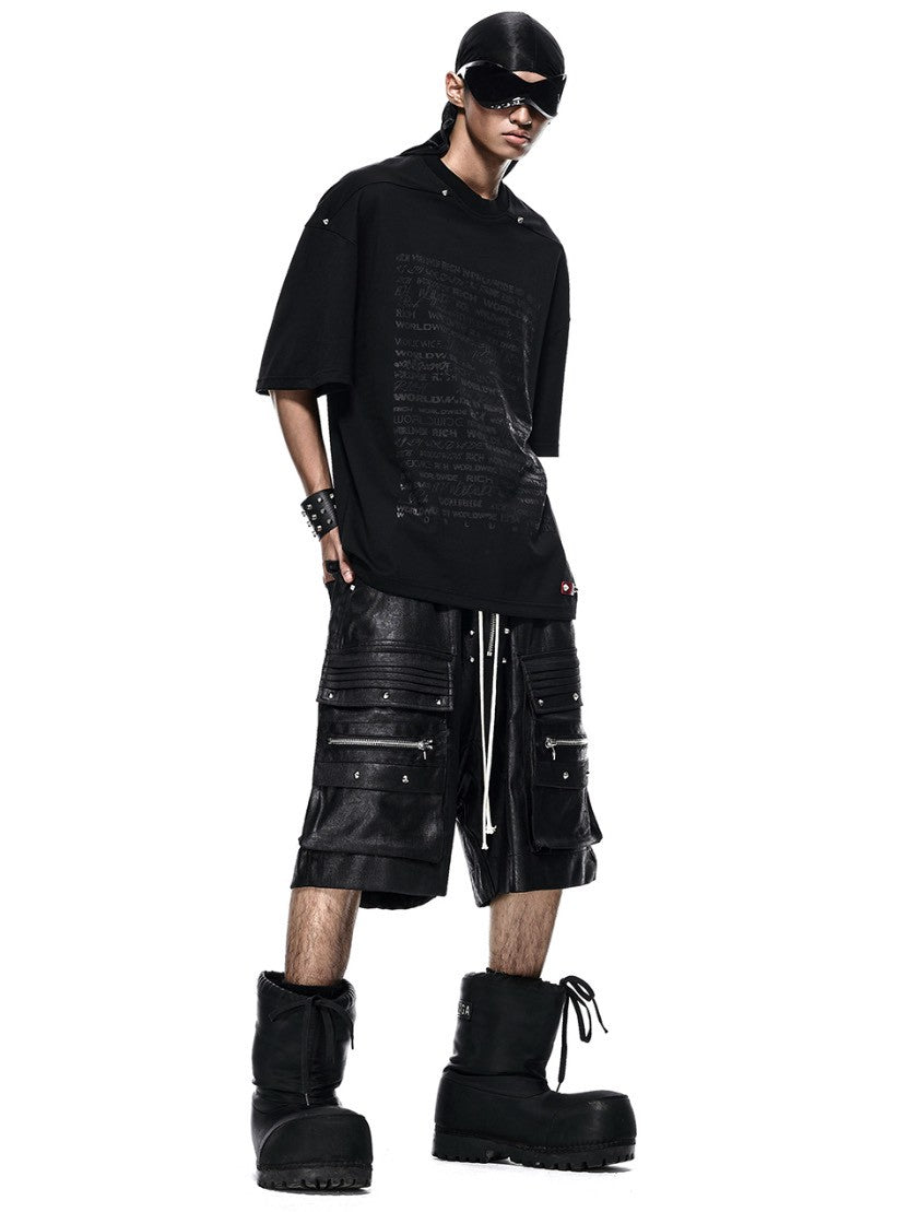 【RICH】Logo Printed Oversize T-shirt