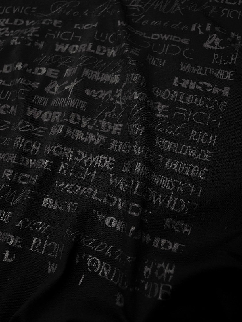 【RICH】Logo Printed Oversize T-shirt